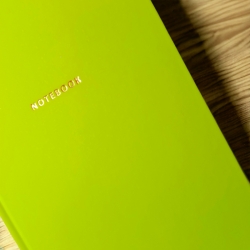 Блокнот А5 80арк.,# клітинка, "Notebook" зелений