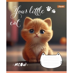 Зошит 12 л # в клітинку 1 Вересня Your little cat
