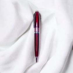 Ручка кулькова "GrandSignature Pen" футляр червоний бархат