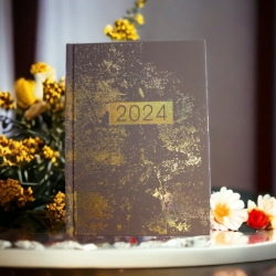 Тижневник А5 "Aurora Borealis Notes" 2024р.,датований.