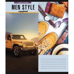 Зошит 48 л # в клітинку 1В Men Style 765466