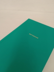 Блокнот А5 80арк.,# клітинка, "Notebook", темно-зелений.