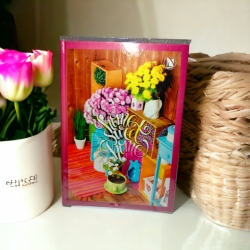 Блокнот А5, 96 арк.# клітинка, "Home sweet home".