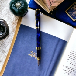 Ручка перо"Royal Scribe's Stylograph" синя