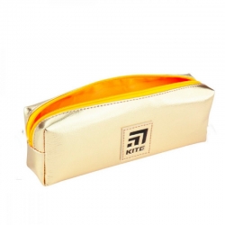Блискучий золотистий пенал Education Kit