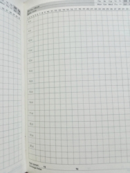 Блокнот А5 21*14,5см # клітинка"ZenPages"158 арк.