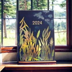 Тижневник А5 "Serene Reflections" 2024р.,датований.