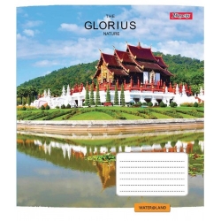Зошит 48 л # в клітинку 1В Glorius Nature 765464