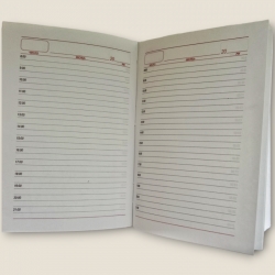 Щоденник А6 "Trendsetters' Journal" 176л. недатований, зелений, розмір 14*10см.