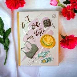 Блокнот А6 80 арк. # клітинка" I love my style".