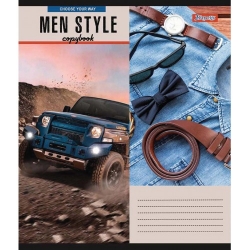 Зошит 48 л # в клітинку 1В Men Style 765466