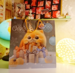 Пакет подарунковий 35*37*12см  cod 25423