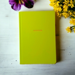 Блокнот А5 80арк.,# клітинка, "Notebook" зелений