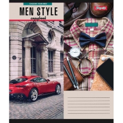 Зошит 48 л # в клітинку 1В Men Style 765466