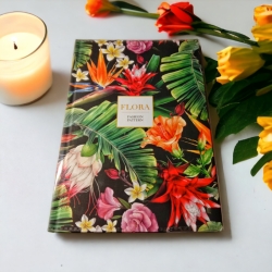 Блокнот А5, 80 арк.# клітинка,"Flora".