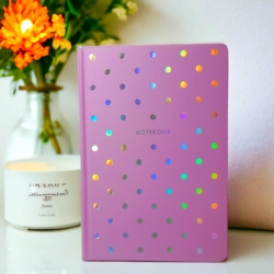 Блокнот А5 80арк.,# клітинка, "Notebook ", бузковий 