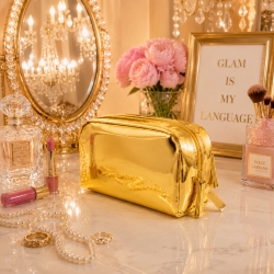 Косметичка-пенал YES Glamour Gold YW-50