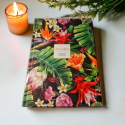 Блокнот А5, 80 арк.# клітинка,"Flora".