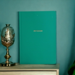 Блокнот А5 80арк.,# клітинка, "Notebook", темно-зелений.