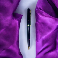 Ручка кулькова "MonarchyScroll Pen" золотистий футляр