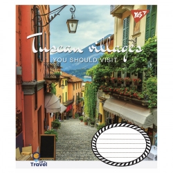 Зошит 96 л # в клітинку  YES TUSCAN VILLAGES 766122 К