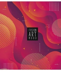 Зошит 60 л. = лінія Star "Fusion Art" 060-2755L 