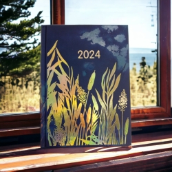 Тижневник А5 "Serene Reflections" 2024р.,датований.