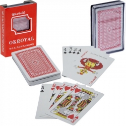 Карти гральні пластикові "OKROYAL" 54шт.