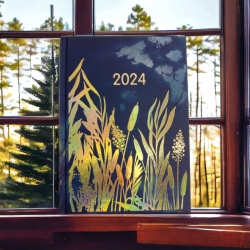 Тижневник А5 "Serene Reflections" 2024р.,датований.