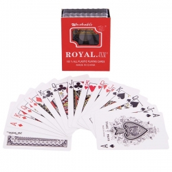 Карти гральні пластикові "OKROYAL" 54шт.