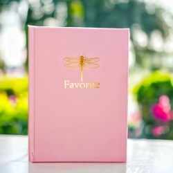 Блокнот А5 96арк.,# клітинка, "Favorite", ніжно-рожевий.