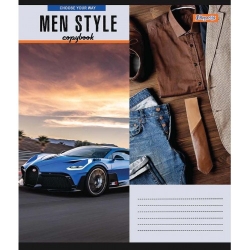 Зошит 48 л # в клітинку 1В Men Style 765466