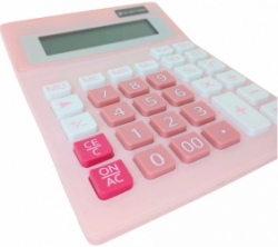 Калькулятор Karuida KK-2100C рожевий