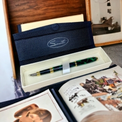 Ручка перо "Royal Scribe's Stylograph" зелена