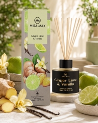 Аромадиффузор Mira Max Ginger Lime & Vanilla 110мл