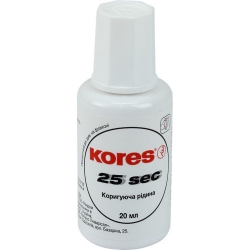 Коректор 20мл з пензликом '25 секунд' 66817 бренд: Kores