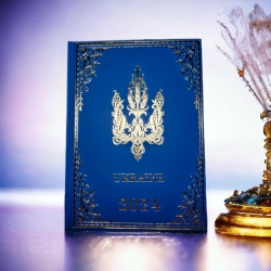 Тижневник А5 "Україна" 2024р., датований.
