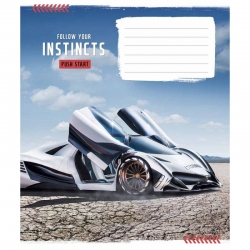 Зошит 12 л # в клітинку Школярик 2958 Instincts