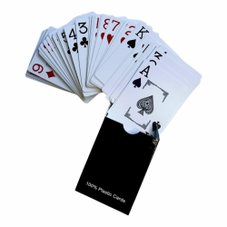 Гральні карти для покеру, пластикові 54шт Poker Stars.