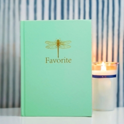 Блокнот А5 96арк.,# клітинка, "Favorite" ніжно-мятний колір.