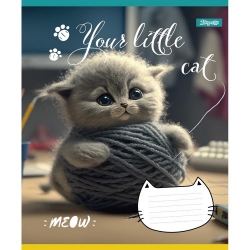 Зошит 12 л # в клітинку 1 Вересня Your little cat
