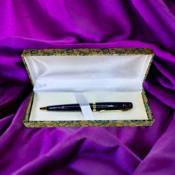 Ручка кулькова "MonarchyScroll Pen" золотистий футляр