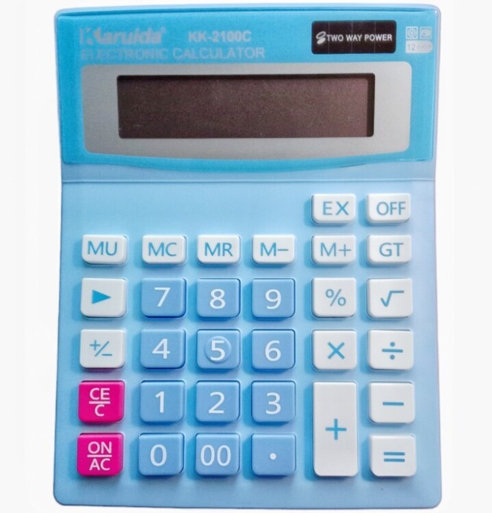 Калькулятор Karuida KK-2100C блакитний