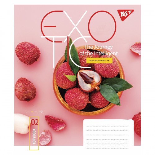 Зошит 48 л # в клітинку YES Exotic 766001