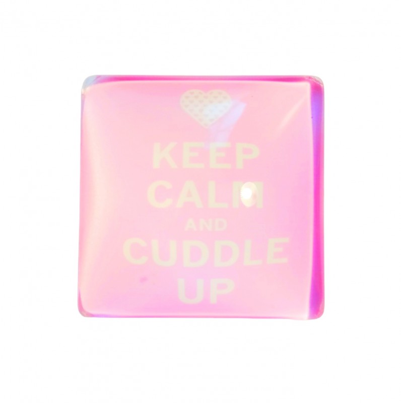Магніт " Keep calm & cuddle up" 4*4см