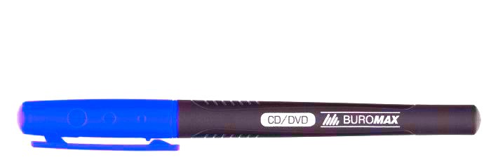 Маркер водостойкий синий, CD/DVD 0,5мм 8702 Buromax .