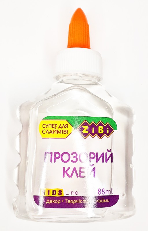 Прозорий клей для слаймів