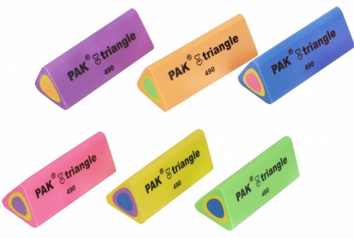 ГУМКА КОЛЬОРОВА PAK TRIANGLE 490
