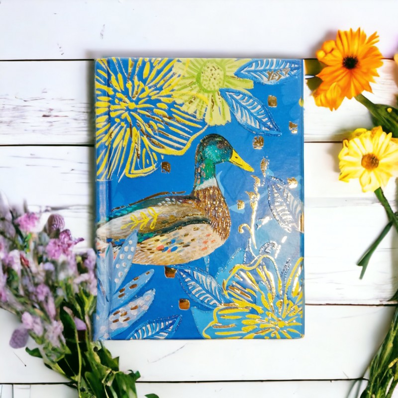 Блокнот А6, 64 арк.# клітинка,     "Beautiful duck ".
