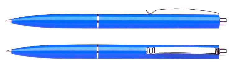 Ручка кулькова K15 S930899-02 синя марка: Schnider, пише синім.
